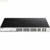 D-Link DGS-1210-28MP/E tinklo jungiklis Valdomas L2 Gigabit Ethernet (10/100/1000) Power over Ethernet (PoE) 1U Juoda, Pilka