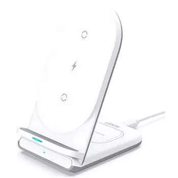 AUKEY LC-A2-WT įkroviklis vidinis USB greitas belaidis įkrovimas balta