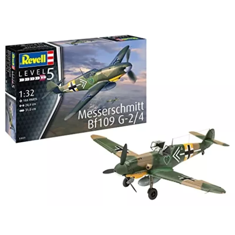 Plastikinis modelis Messerschmitt BF 109G-2/4 1/32