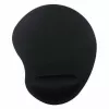 Pelės kilimėlis GEMBIRD MP-ERGO-01, porolono riešo atrama, 240×200 mm, 4 mm storio, juodas