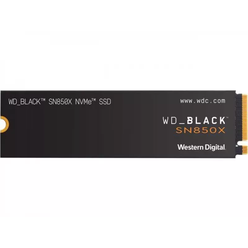 WD Juoda SN850X 2TB SSD M.2 2280 NVME PCI-E Gen4 kietojo kūno diskas (WDS200T2X0E)