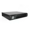 Nepertraukiamo maitinimo šaltinis Green Cell UPS13 — internetinis dvigubos konversijos UPS, 1000 VA / 900 W, gryna sinusinė banga, 6 kintamosios srovės lizdai, LCD, 2×12V 9Ah baterijos
