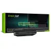 Baterija Green Cell FS31, skirta Fujitsu LifeBook — LiPo 4400 mAh, 11.1 V, juoda, 1 vnt.