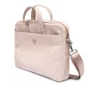 Guess 4G Trikampio Logotipo Nešiojamojo Kompiuterio Krepšys 16 Rose Pink Saffiano - GUCB15P4TP