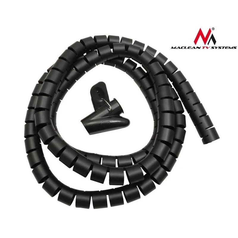 Kabelių tvarkymo įvorė MACLEAN 2 m × 25 mm, elastingas polipropilenas, vielų apsauga