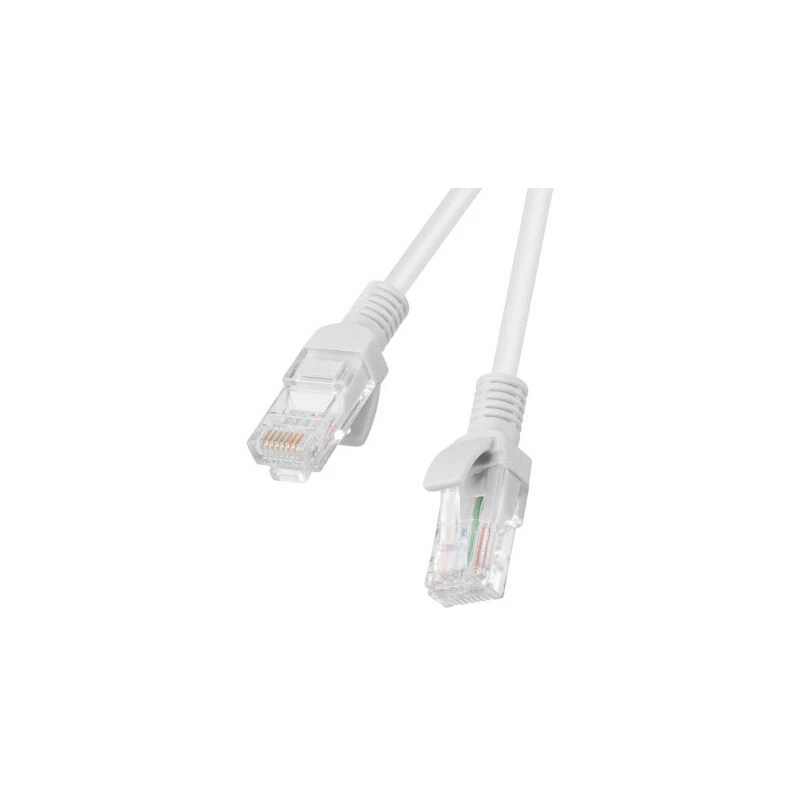 LANBERG tinklo kabelis Cat5e U/UTP RJ-45 į RJ-45 20 m Pilkas, 26 AWG, CCA laidininkas
