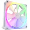 NZXT F140 RGB 140 mm baltas vienas ventiliatorius