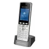 Grandstream Networks WP822 IP telefonas juodas, sidabrinis 2 linijos LCD Wi-Fi
