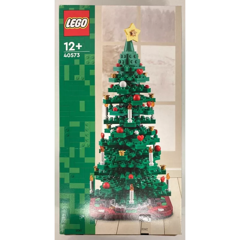 LEGO Kalėdų eglutės rinkinys 40573 – sezoninis demonstracinis modelis, dekoratyvi mini konstrukcija