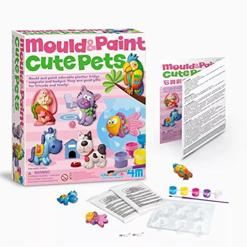 4m Mould & Paint Cute Pets