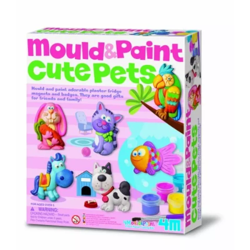 4m Mould & Paint Cute Pets