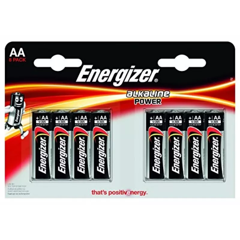 Energizer E300132600 - Šarminė - Cilindrinė - AAA - Juoda - Sidabrinė - Lizdinė pakuotė (E300132600)