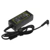 Maitinimo adapteris Green Cell AD70P, skirtas ASUS nešiojamiesiems kompiuteriams, 33W, 19V 1,75A, vidaus naudojimui, juodos spalvos