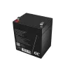 UPS baterija Green Cell AGM44 — 12 V 4,5 Ah sandari švino rūgšties (VRLA), 101×70×90 mm, 1,35 kg, juoda