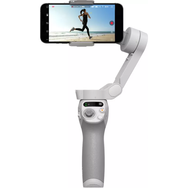 DJI OM SE gimbalas pilkas Bluetooth įsk. mobiliojo laikiklį krepšys maks. apkrova 290 g