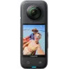 Veiksmo kamera Insta360 X3 — 72 MP, 5K Ultra HD (5760×2880), 100 fps, CMOS, Wi‑Fi, įmontuotas ekranas, MicroSD, 0,508 kg, juoda