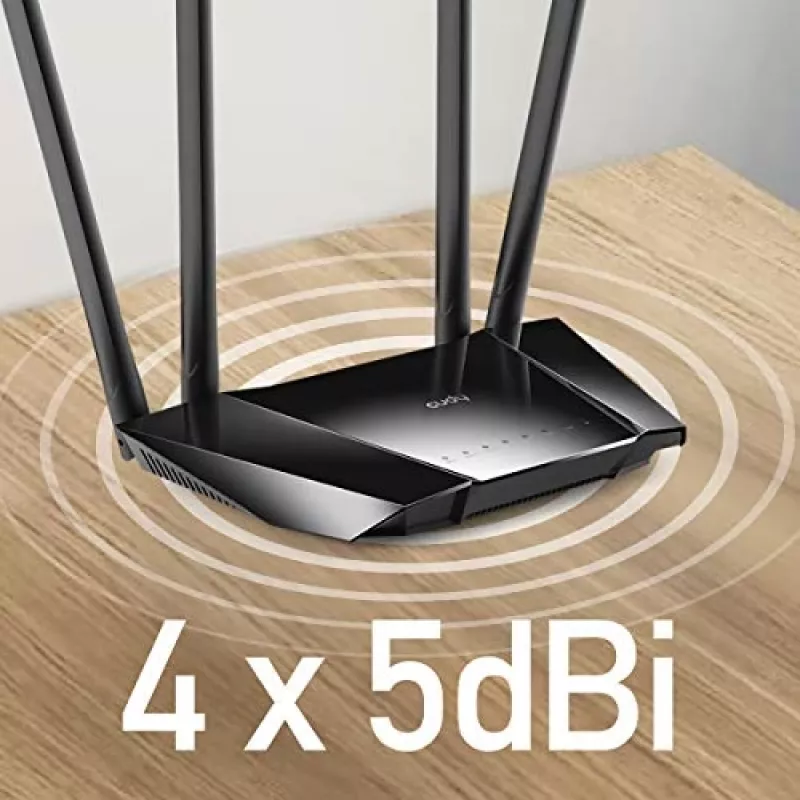 Cudy LT400 belaidis maršrutizatorius Fast Ethernet vienos juostos (2,4 GHz) 4G juodas