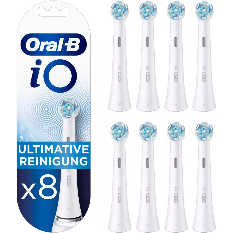 Dantų šepetėlio galvutė Oral-B iO Ultimate Clean, 8 keičiamų galvučių pakuotė