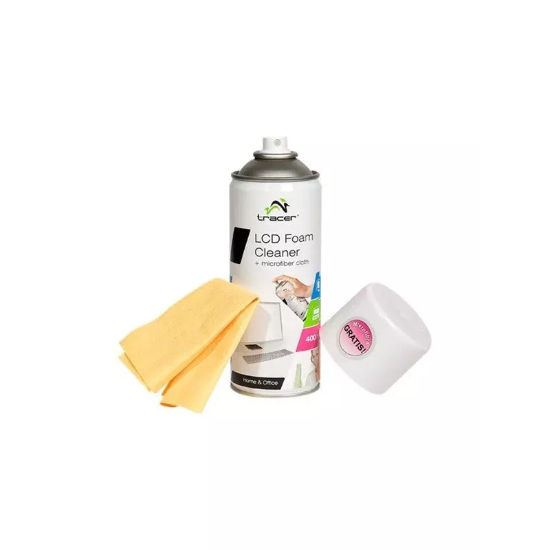 LCD Foam Cleaner 400ml+ mikropluošto šluostė