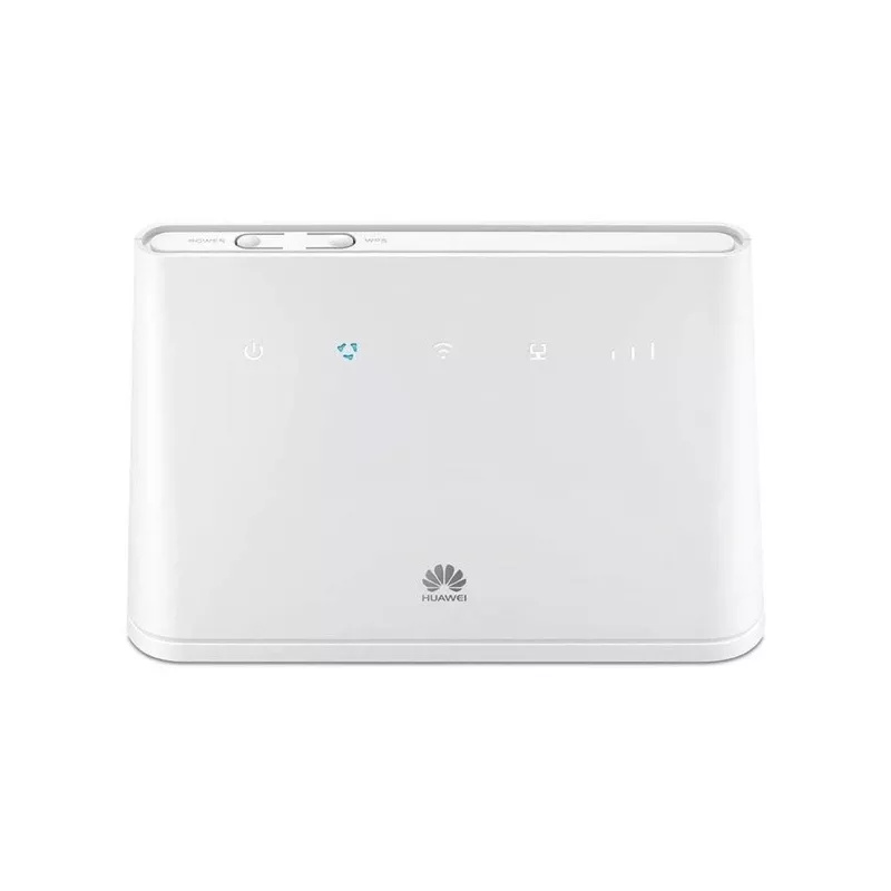 Belaidis stalinis maršrutizatorius HUAWEI B311-221 Vienos juostos 2,4 GHz Wi‑Fi 4 (802.11n), Gigabit Ethernet, 4G LTE, SIM lizdas, RJ-11, 12V 1A, baltas