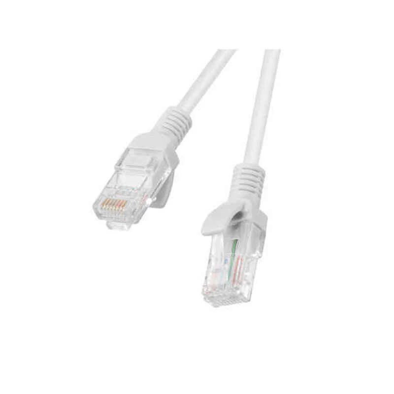 Tinklo kabelis LANBERG PCU6-10CC-0150-S Cat6 U/UTP RJ-45 į RJ-45 1,5 m pilkas
