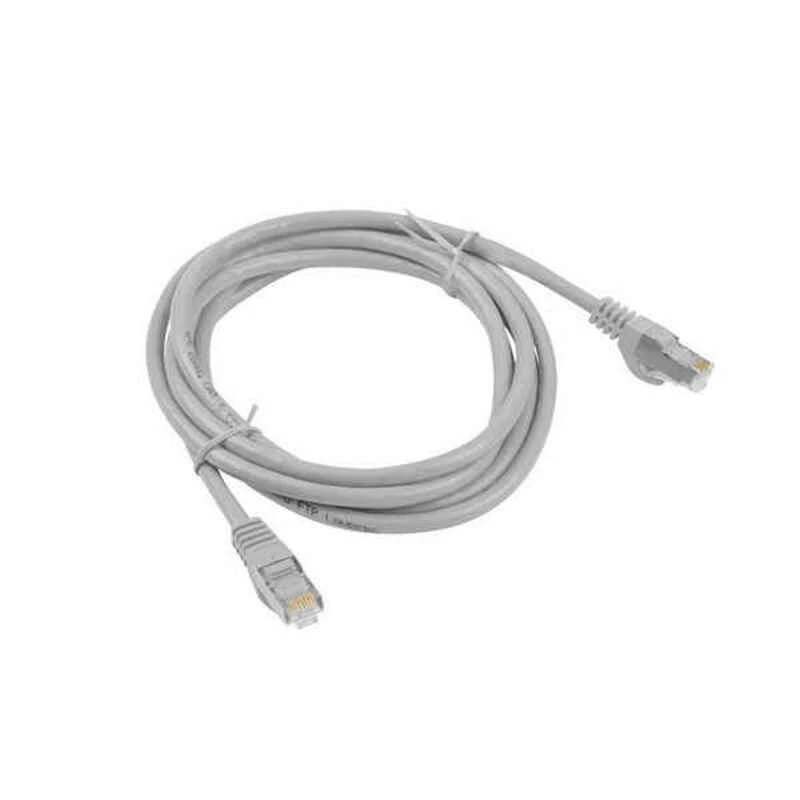 Tinklo kabelis Lanberg PCF6-10CC-0500-S RJ-45 Cat6 5m Pilkas