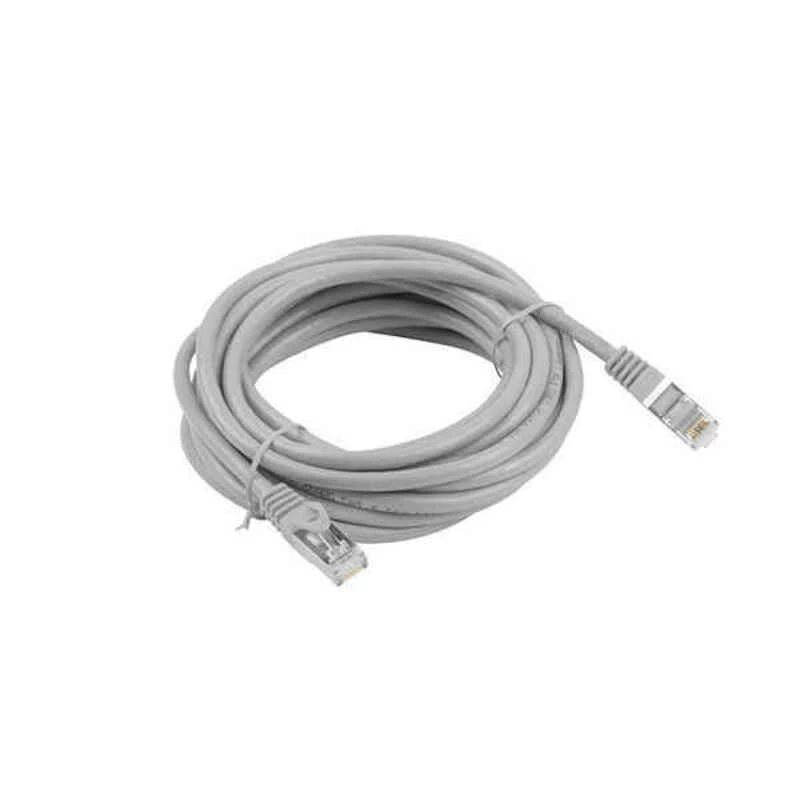 Tinklo kabelis Lanberg PCF6-10CC-0500-S RJ-45 Cat6 5m Pilkas