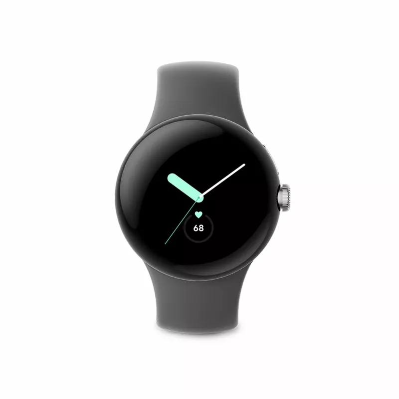 Google Pixel Watch - Poliruotas sidabrinis - Išmanusis laikrodis su apyranke
