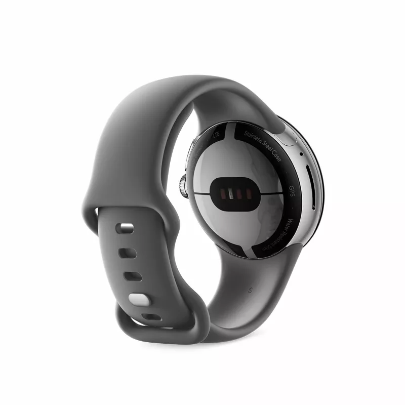 Google Pixel Watch - Poliruotas sidabrinis - Išmanusis laikrodis su apyranke