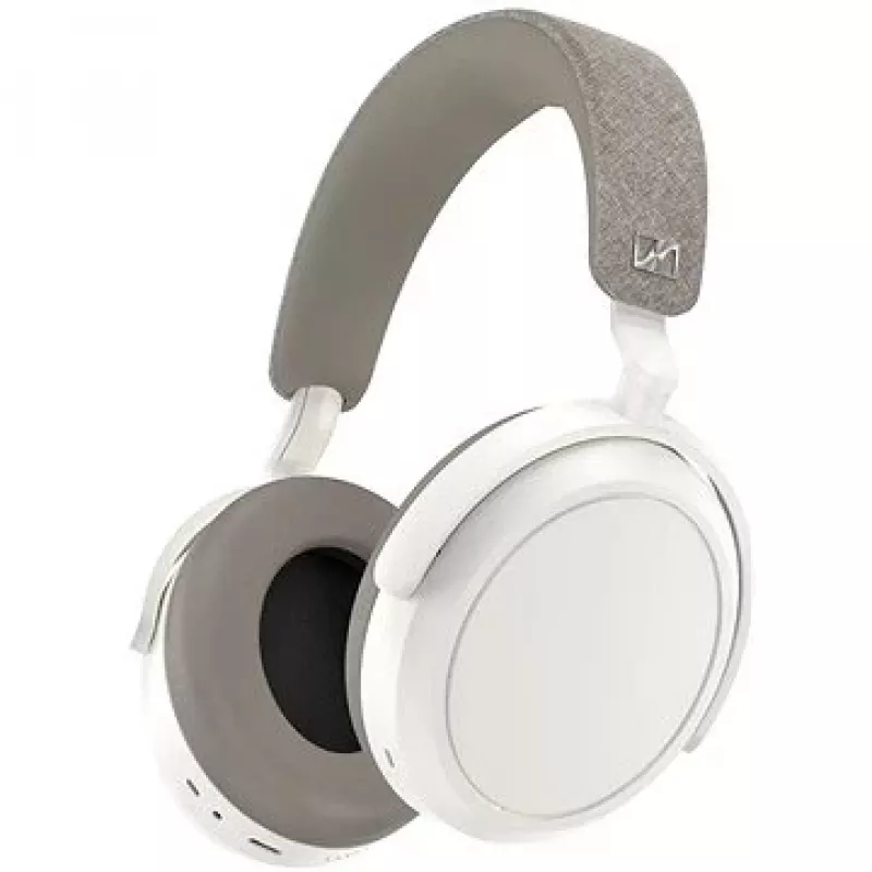 Ausinės Sennheiser Momentum Wireless — Bluetooth 5.2, 20 h, ANC, atviro tipo, 3.5 mm, baltos