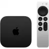 Apple TV 4K Juoda, Sidabrinė 4K Ultra HD 128 GB Wi-Fi Ethernet LAN