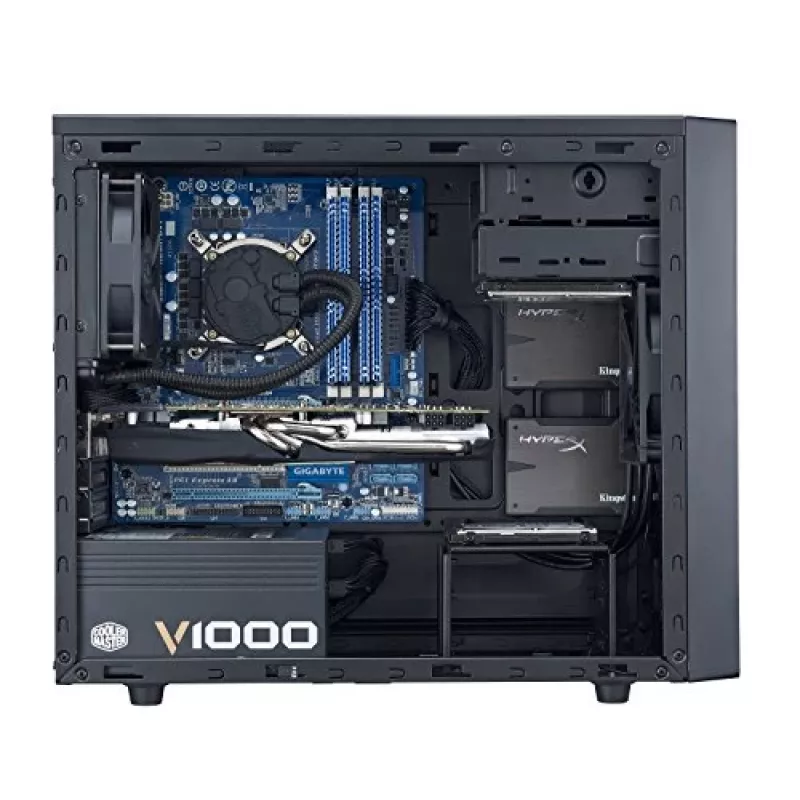 Cooler Master N200 - bokštinis korpusas - mini ITX / micro ATX - be maitinimo šaltinio (ATX / PS/2)