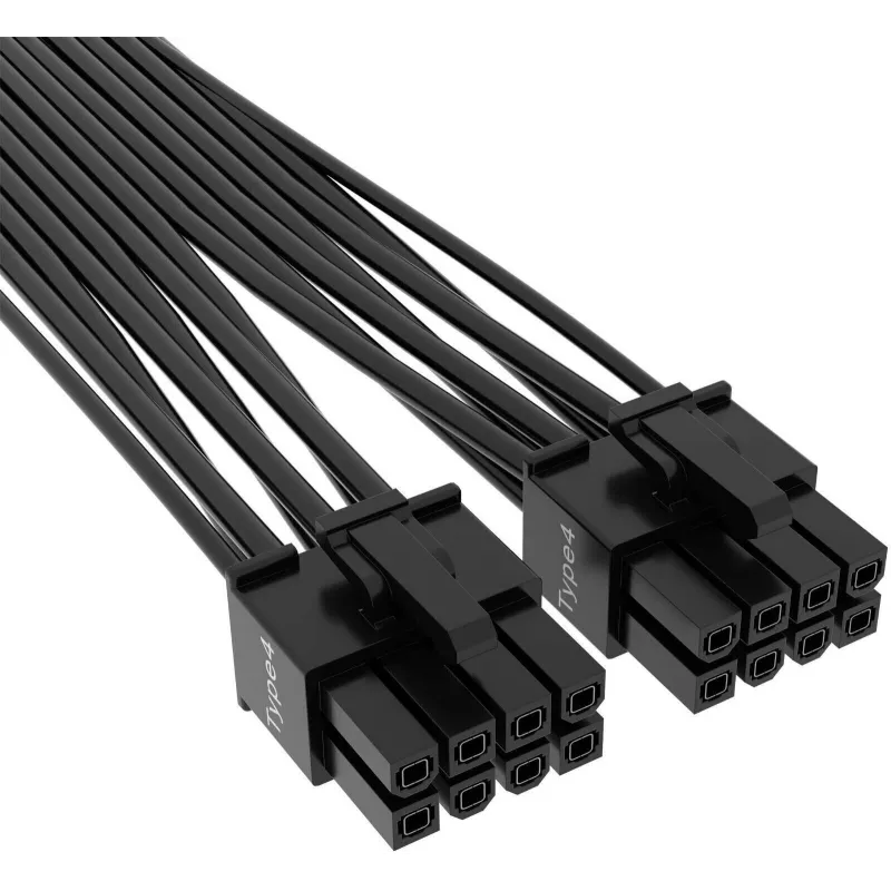 CORSAIR - Stromkabel - 12VHPWR (W) zu 8-poliger PCIe Power (W) - plokščias, iki 600 W TDP (CP-8920284)
