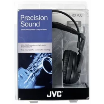 JVC HA-RX700 Ausinės Laidinės Ant galvos Juodos
