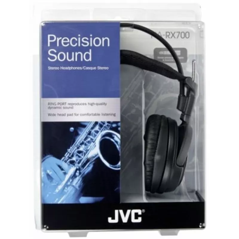 JVC HA-RX700 Ausinės Laidinės Ant galvos Juodos