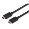 Equip USB 2.0 Type C kabelis, 1m, 1 m, USB C, USB C, USB 2.0, Male/Male, Juoda