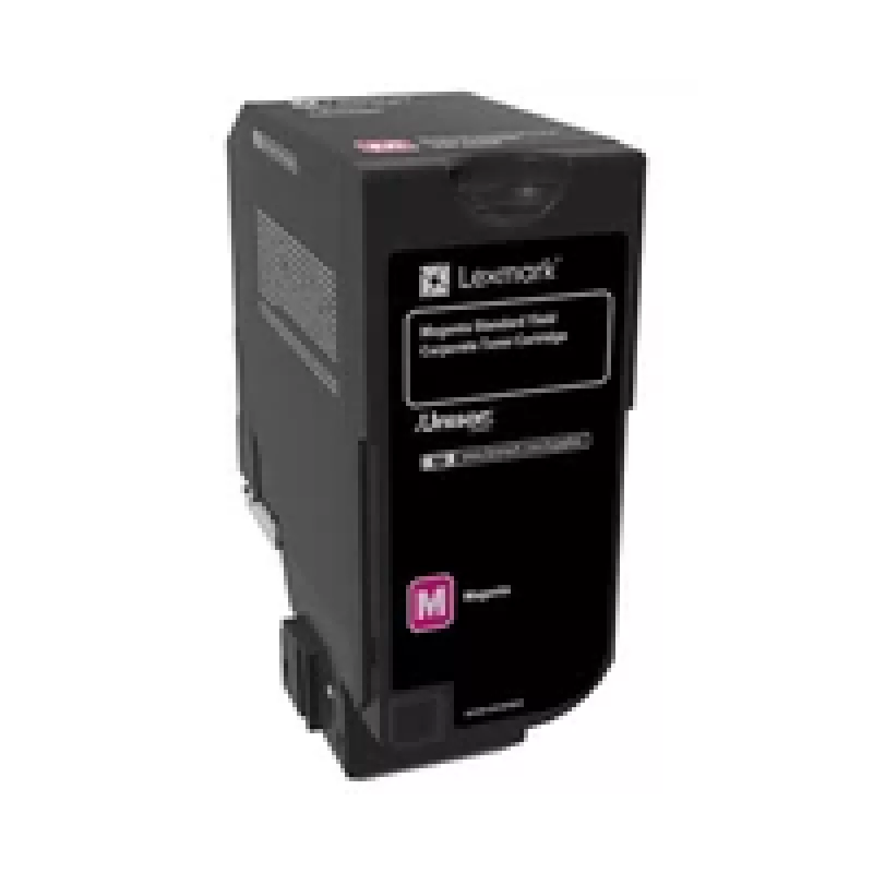 Lexmark 74C2SME tonerio kasetė 1 vnt. Originali purpurinė