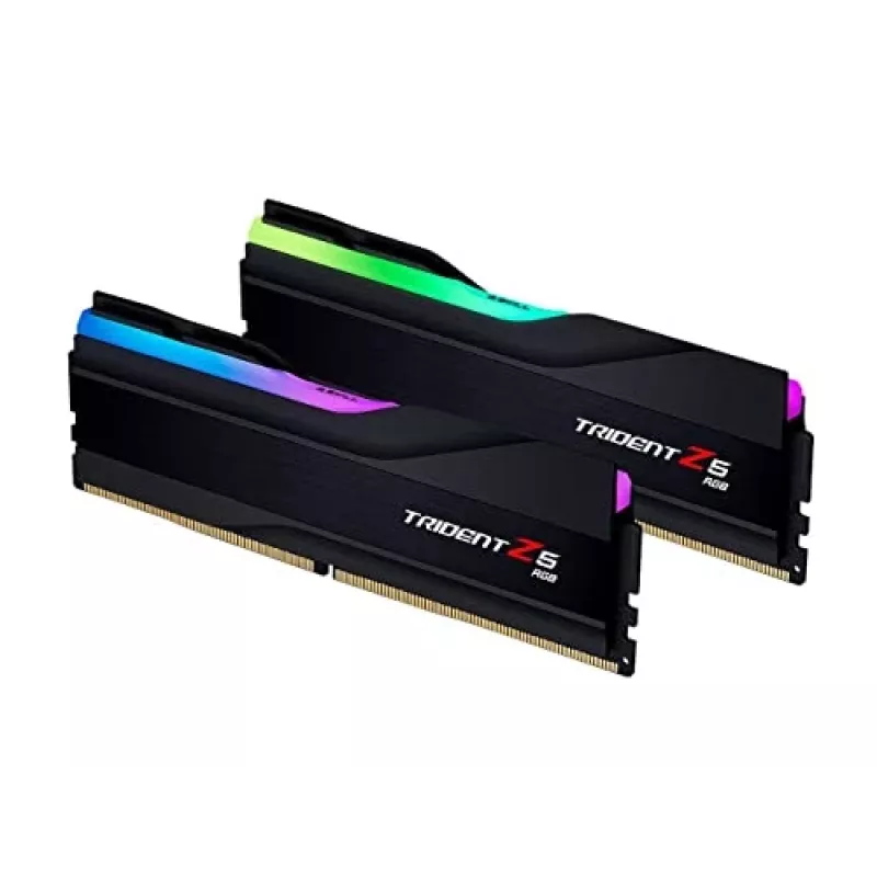 G.Skill Trident Z5 RGB XMP 32GB (2x16GB) DDR5 PC5-57600C34 7200MHz Dual Channel Kit - Bl