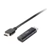 Equip DisplayPort į HDMI adapteris, 0,2 m, DisplayPort, HDMI, vyriška, moteriška, 1920 x 1080 pikselių