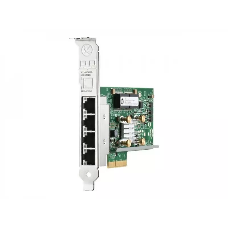 HPE - 331T - tinklo adapteris - PCIe 2.0 x4 Low Profile Gigabit Ethernet x 4