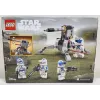 LEGO 75345 Star Wars 501-osios klonų karių kovos rinkinys, statomas žaislas