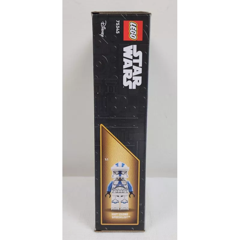 LEGO 75345 Star Wars 501-osios klonų karių kovos rinkinys, statomas žaislas