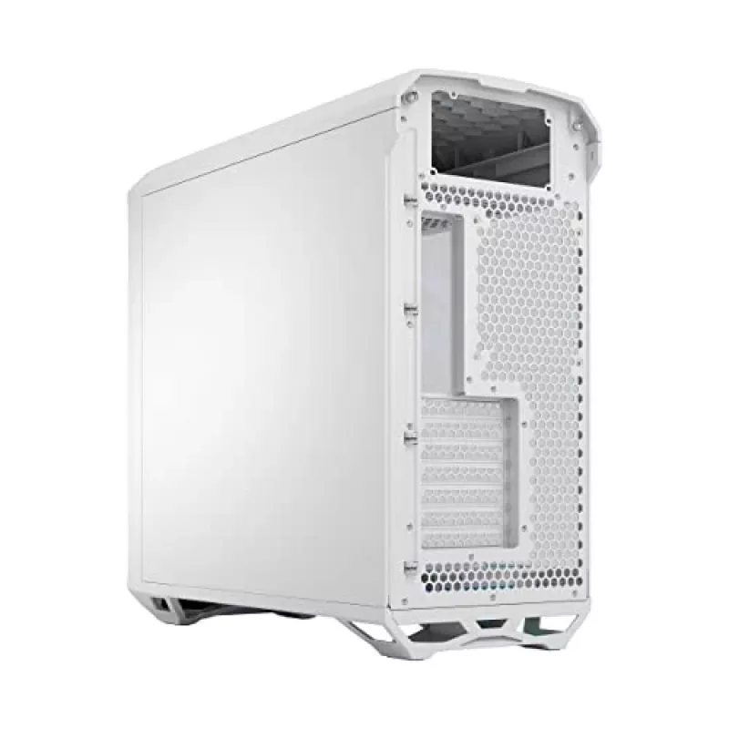 PC korpusas Fractal Design Torrent White — palaiko ATX, EATX, microATX, ITX; 2x180 mm priekiniai ventiliatoriai; 2,5 colio/3,5 colio vietos