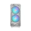 PC korpusas Fractal Design Torrent White — palaiko ATX, EATX, microATX, ITX; 2x180 mm priekiniai ventiliatoriai; 2,5 colio/3,5 colio vietos