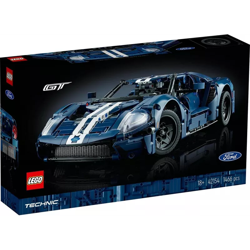 LEGO 42154 Technic 2022 Ford GT automobilio modelio rinkinys suaugusiems statyti