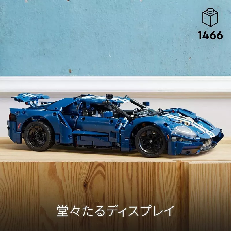 LEGO 42154 Technic 2022 Ford GT automobilio modelio rinkinys suaugusiems statyti