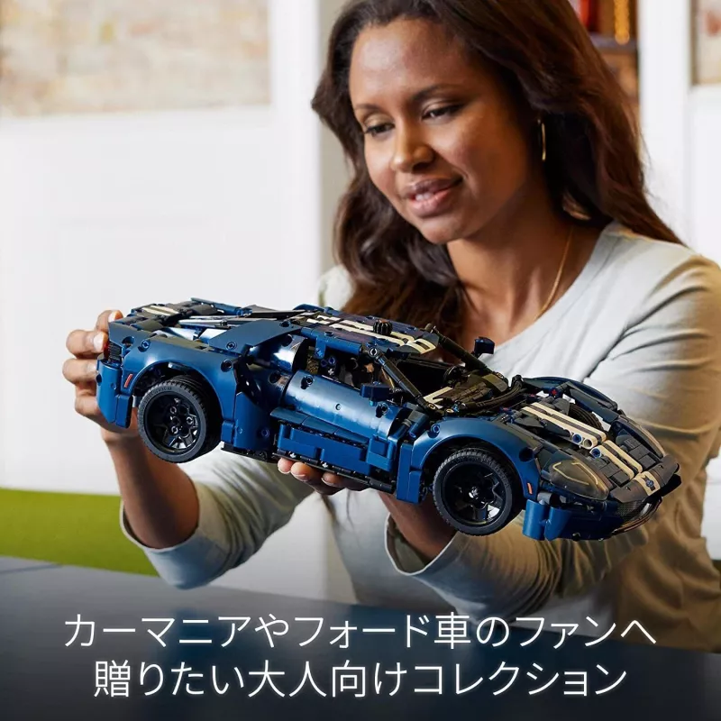 LEGO 42154 Technic 2022 Ford GT automobilio modelio rinkinys suaugusiems statyti