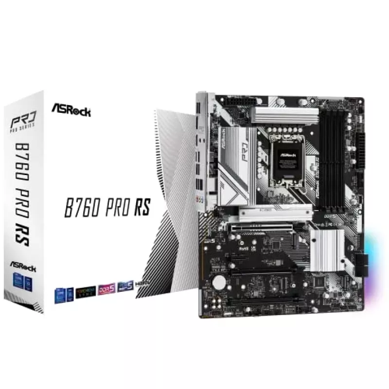 ASRock B760 Pro RS DDR5 ATX pagrindinė plokštė