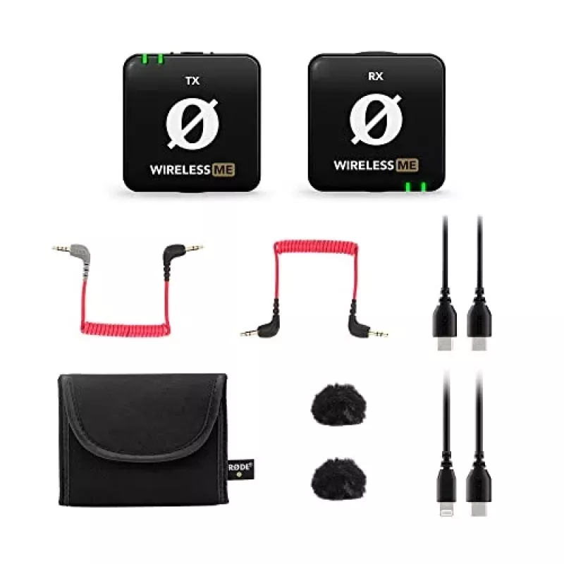 WIME RODE WIRELESS ME dviejų kanalų belaidė mikrofonų sistema