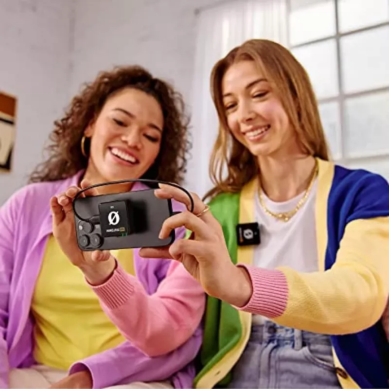 WIME RODE WIRELESS ME dviejų kanalų belaidė mikrofonų sistema